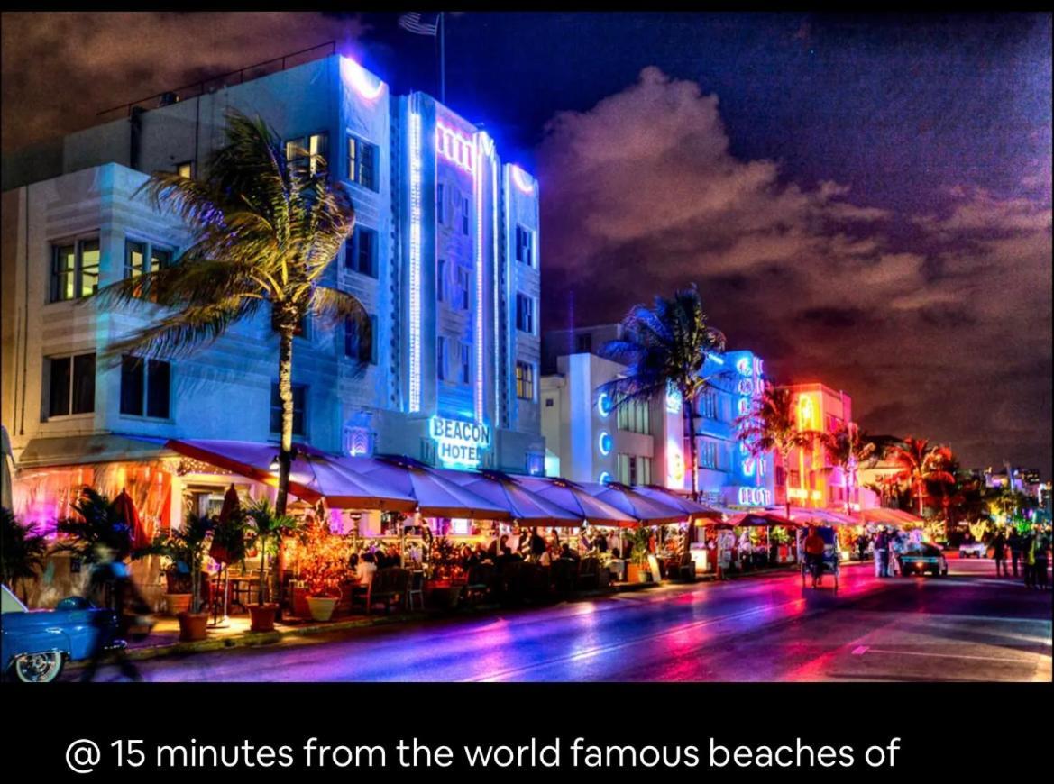 Appartement Beautiful House 7 Min From Miami Airport W Free Parking Extérieur photo